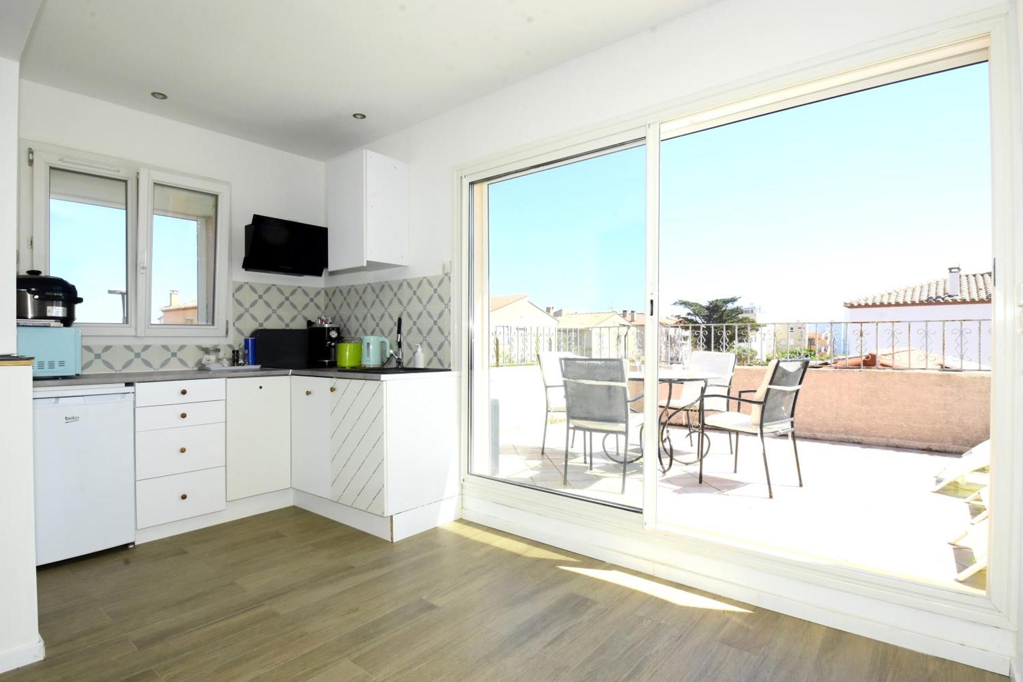 Les 2 Dauphins Apartment Le Barcares Exterior photo